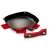 Berlinger Haus Metallic Line Burgundy Edition Grill Pan with Detachable Handle, 28cm