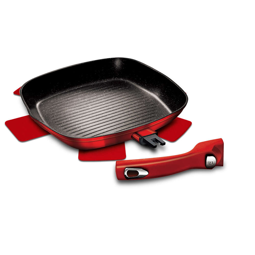 Berlinger Haus BH-1947 Metallic Line Burgundy Edition Grill serpe...
