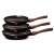 Berlinger Haus Ebony Rosewood 3-teiliges Bratpfannen-Set