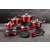 Berlinger Haus Metallic Line Burgundy Edition 15 piece cookware set, featuring pots, pans, and utensils