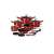 Berlinger Haus Metallic Line Burgundy Edition 15 piece cookware set, featuring pots, pans, and utensils