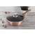 Berlinger Haus Metallic Line Rose Gold Edition Дълбока тенджера с капак 24cm, показваща тенджерата и капака отделно