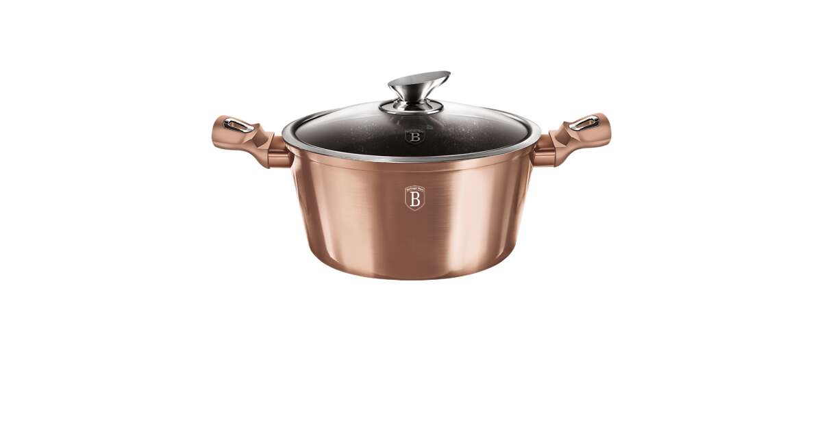 Berlinger Haus BH-1524N Szószos Edény Fedővel, 16 Cm, Metallic Line Rose Gold Edition P2479283 Berlinger Haus BH-1524N Szószos Edény Fedővel, 16 Cm, Metallic Line Rose Gold Edition P2479283