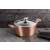 Berlinger Haus Metallic Line Rose Gold Edition Касерола с капак 24cm