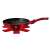 Berlinger Haus Metallic Line Burgundy Edition Wok 28 cm mit kostenlosem Untersetzer