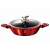 Berlinger Haus Metallic Burgundy Casserole Pot with Lid