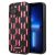 Karl Lagerfeld rózsaszín monogramos iPhone 13 mini tok telefonon