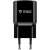 Yenkee YAC 2023 BK USB wall charger front view