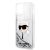 Karl Lagerfeld ezüst csillámos iPhone 14 Plus telefontok
