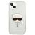 Karl Lagerfeld csillámos Karl's Head ezüst iPhone 13 mini tok 148612467