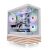 Thermaltake View 270 Plus WS ARGB Fehér PC Ház alkatrészekkel
