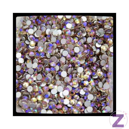 Zodiac Light Peach Moonlight ss10 körmös strassz