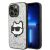iPhone 14 Pro Max Karl Lagerfeld Choupette csillámos tokkal