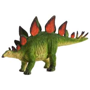 Mojo Stegosaurus dinoszaurusz figura, zöld és piros, valósághű, gyűjthető - Mojo