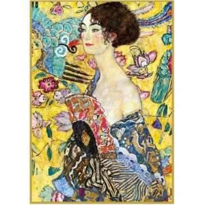 Puzzle 1000 elementów Klimt - Dama z wachlarzem Piatnik - Puzzle i układanki