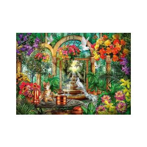 Schmidt Átrium Virágoskert 2000 darabos puzzle kép - Schmidt