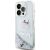 Hello Kitty iPhone 14 Pro Max ezüst csillámos telefontok, ferde nézet