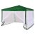 Pavilon 3x3 G1015 Zöld pavilon hálóval, közelkép