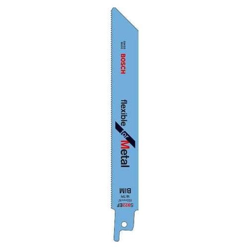 Bosch S922EF Szablyafűrészlap fémhez, BIM, Rugalmas, 100 darabos - Szerszám