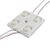 1,5W-os 4000K IP65 LED modul 4 LED-del, ferde nézet
