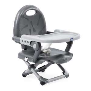 Chicco Pocket Snack székmagasító etetőszék - Dark Grey 43423007 Etetőszék - Állítható székmagasság