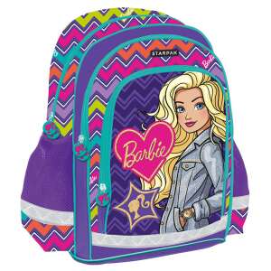 Barbie lila Schultasche, 38 cm, mit Barbie-Motiv - Starpak