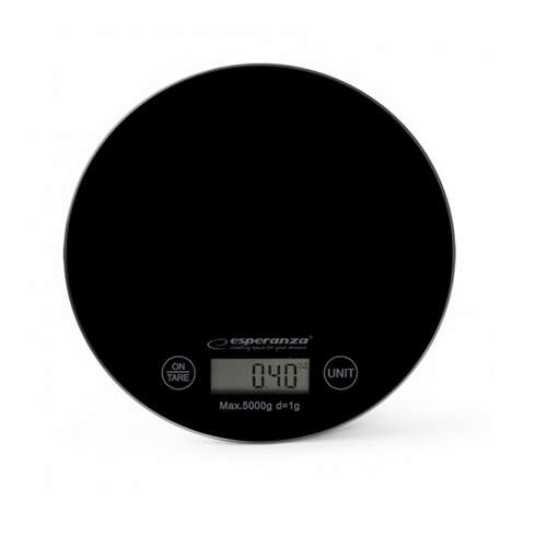 Elektronická kuchynská váha Esperanza Mango - čierna
