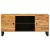 vidaXL TV szekrény tárolóval Barna 105 x 33,5 x 46 cm Tömör Mangófát 148727119