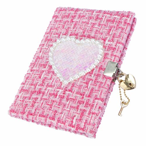 Tweed Glamour Girabrilla Tagebuch – Agenda mit Tweed-Deckel, Pailletten ...