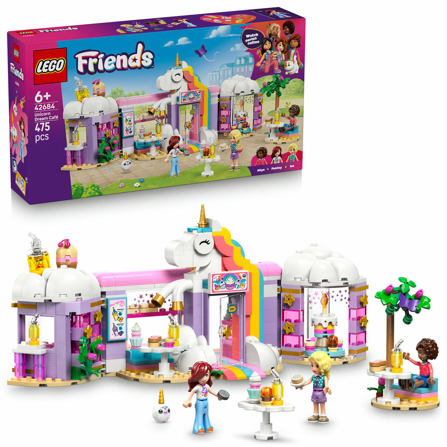 E-shop LEGO® Friends Snová kaviareň s jednorožcami 42684