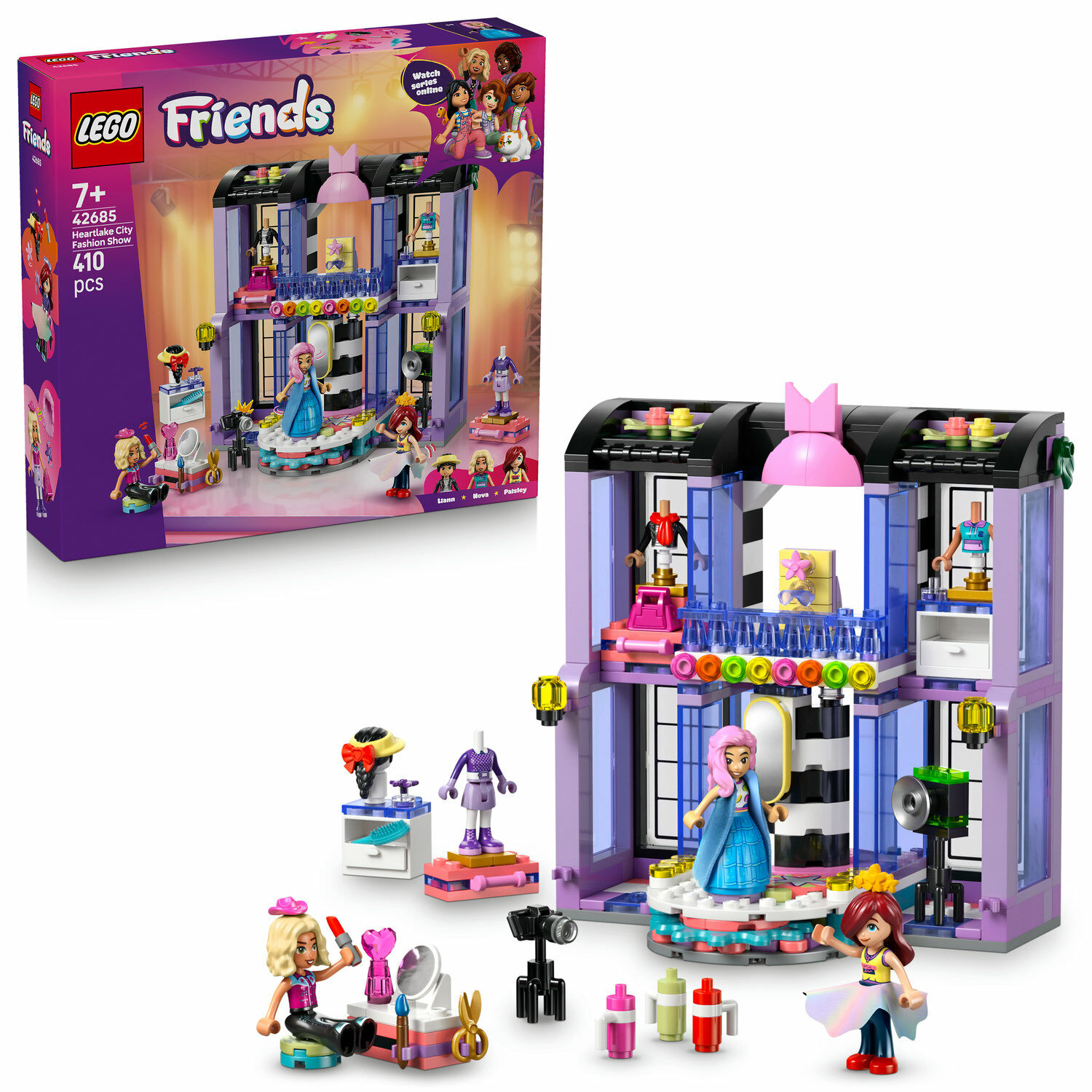 E-shop LEGO® Friends Módna prehliadka v mestečku Heartlake 42685