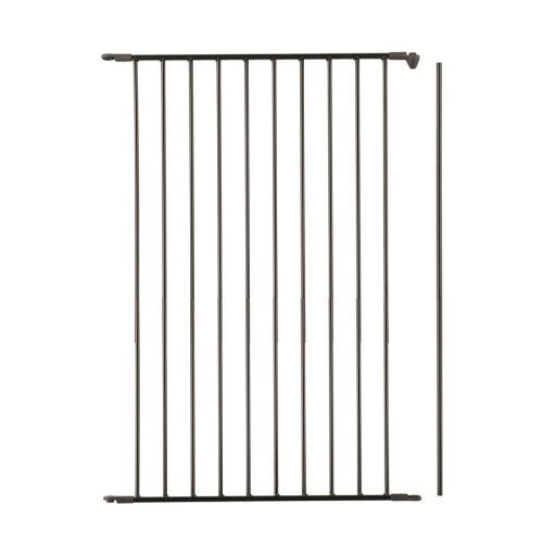 DogSpace Rocky rács toldalék, fekete, 71 cm - Biztonsági rács kiegészítő