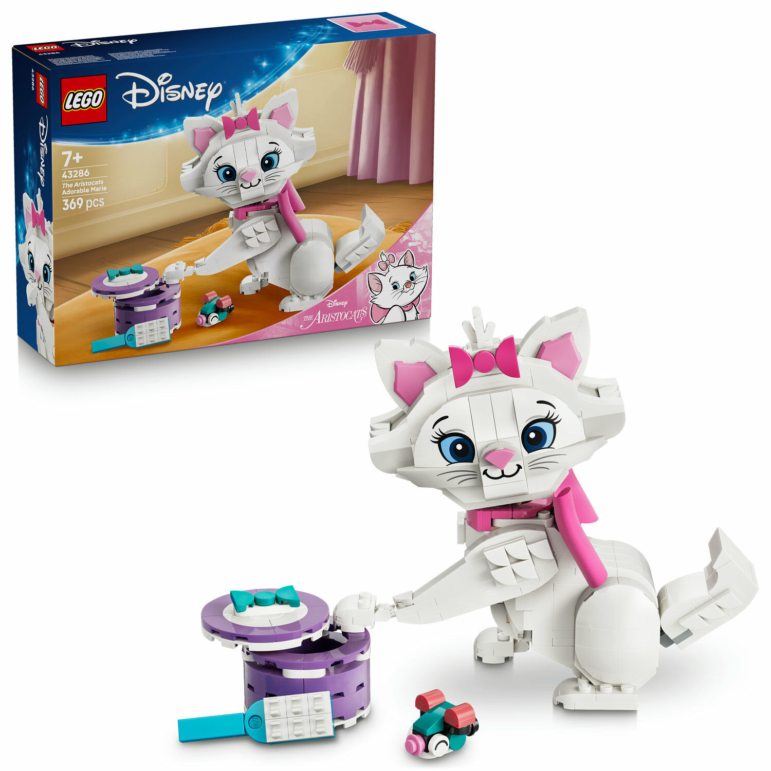 E-shop LEGO® Disney Roztomilá Marie z filmu Aristomačky 43286