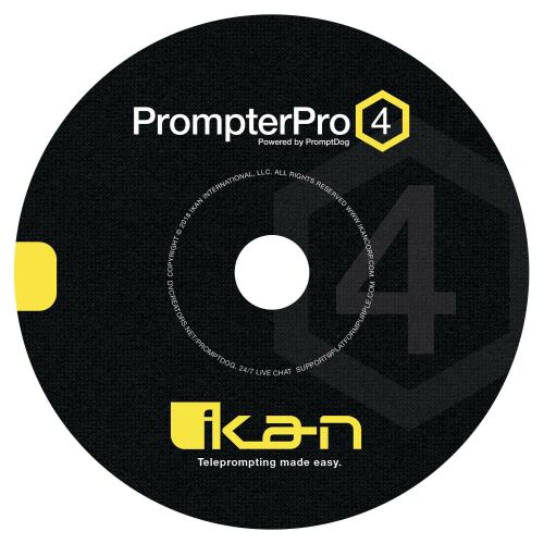 Ikan PrompterPro 4 Teleprompter Szoftver PC és Mac rendszerhez 148795985 - Grafikus szoftver