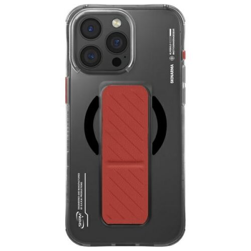 iPhone 16 Pro Max Skinarma mágneses töltőtok, fekete 148813015 - Telefontok