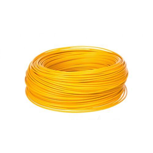 H05V-K 1mm² sárga szerelőkábel, 100m tekercs - Elektromos vezeték