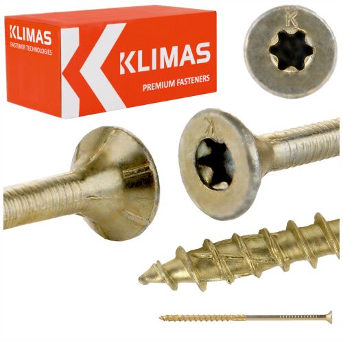 Klimas WKCS csavarok közeli kollázs - Csavar