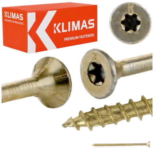 Klimas WKCS csavarok közelről - Csavar