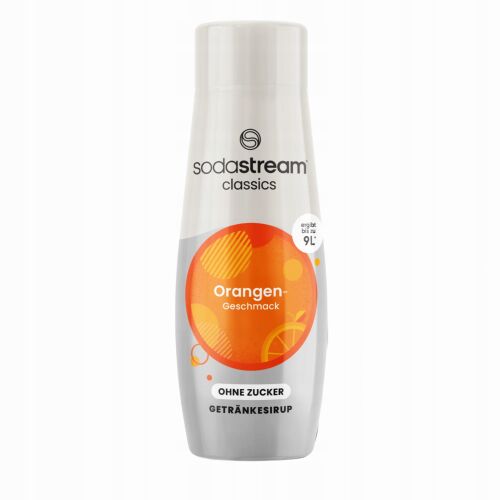 SodaStream Classics Narancs Zero szirupos üveg, cukormentes narancs íz - Szódagép szörp
