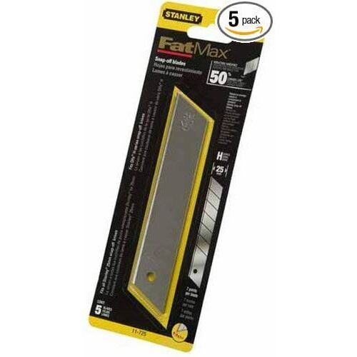 Stanley FatMax 25mm Törőpengék, 5 darabos csomag - Tapétavágó penge