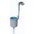 Bestway Flowclear 58233 Above Ground Pool Skimmer, angled view of the skimmer