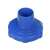 Bestway Flowclear 58233 Above Ground Pool Skimmer, close-up view of the skimmer's blue adapter