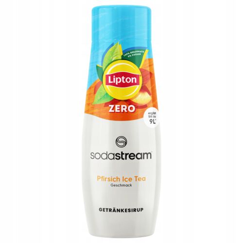 SodaStream Lipton Őszibarack Zéró Cukor Szirup Üveg - Szódagép szörp
