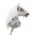 Hobby Horse Nagy Prémium Botló - Szürke Pöttyös Fehér Sörénnyel A3 148943804