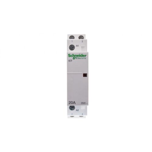 Moduláris kontaktor 20A 2NO 0R 230V AC iCT A9C22722 148950044 - Áram-védőkapcsoló