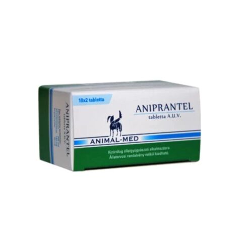 Aniprantel tabletta kutya 20x 168594636 - Kiegészítő takarmány kutyáknak