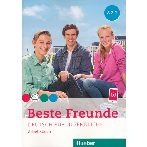 Beste Freunde A2.2 Arbeitsbuch a Huebertől: Német munkafüzet fiatal tanulóknak - Nyelvkönyv és szótár