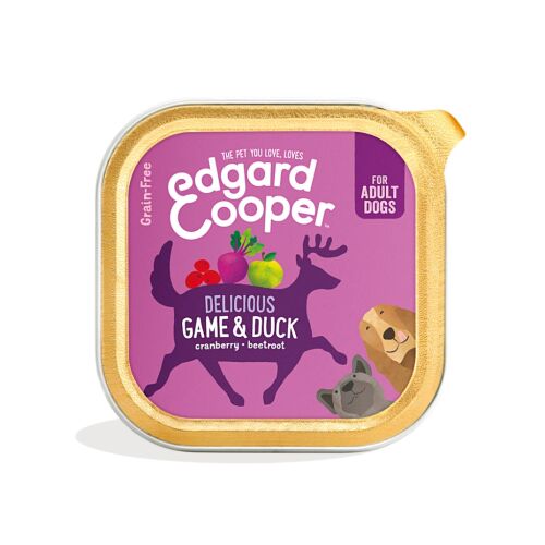 Edgard Cooper Game & Kacsa 300g 148966958 - Nedves kutyaeledel