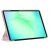 Samsung Galaxy Tab A9 8.7 Tech-Protect Marble Smart Case tokkal, nézési pozícióban állva