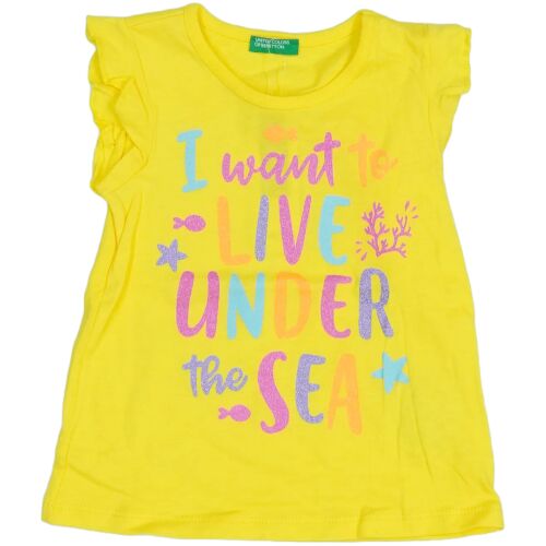 Benetton Lány Póló (Méret: 92)